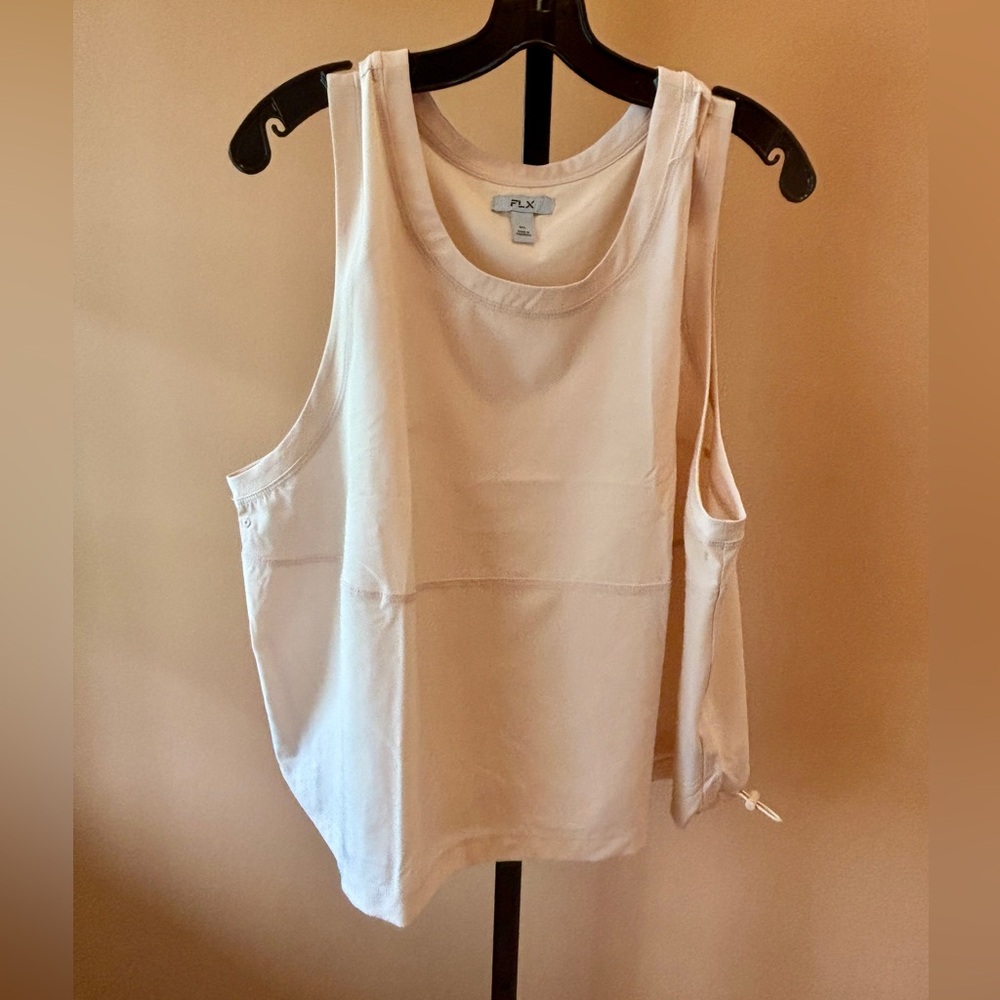 Cream Colored Sleeveless Tank Top XXL Never Worn